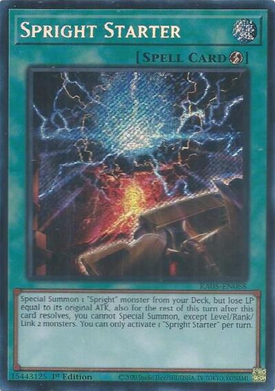 Spright Starter (Secret Rare) [RA05-EN068-SeR]