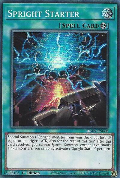Spright Starter (Super Rare) [RA05-EN068-SuR]