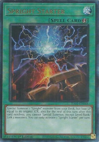 Spright Starter (Ultimate Rare) [RA05-EN068-UmR]