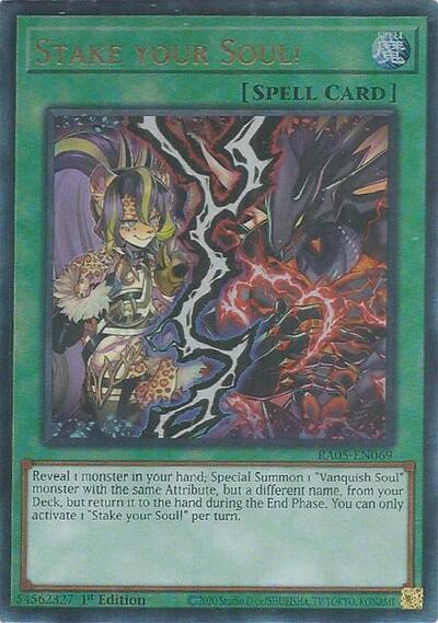 Stake your Soul! (Ultimate Rare) [RA05-EN069-UmR]