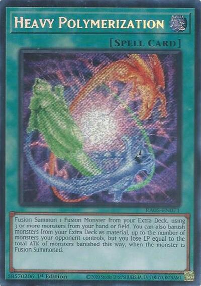 Heavy Polymerization (Secret Rare) [RA05-EN071-SeR]