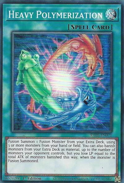 Heavy Polymerization (Super Rare) [RA05-EN071-SuR]