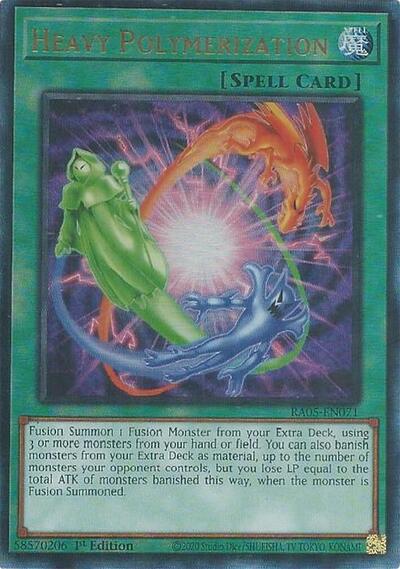 Heavy Polymerization (Ultimate Rare) [RA05-EN071-UmR]