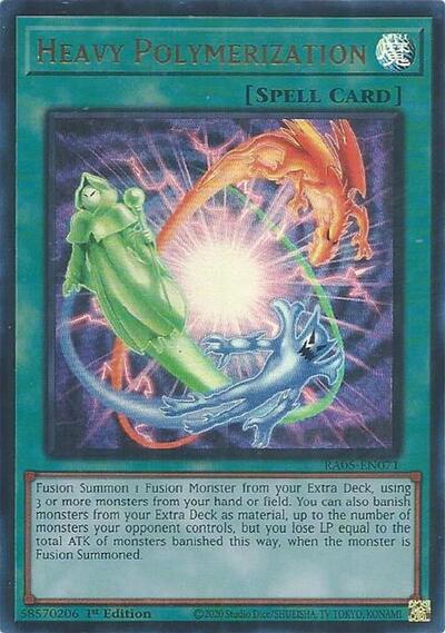 Heavy Polymerization (Ultra Rare) [RA05-EN071-UR]