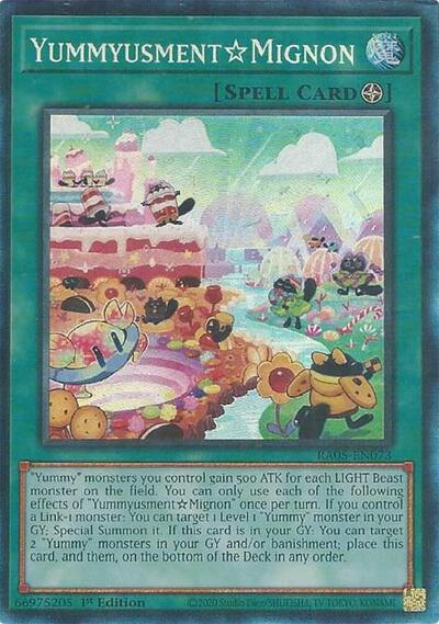 YummyusmentMignon (Collector's Rare) [RA05-EN073-CR]