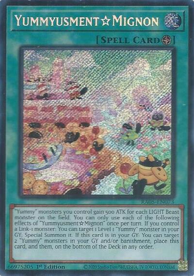 YummyusmentMignon (Secret Rare) [RA05-EN073-SeR]