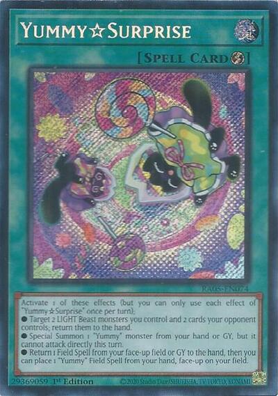 YummySurprise (Secret Rare) [RA05-EN074-SeR]