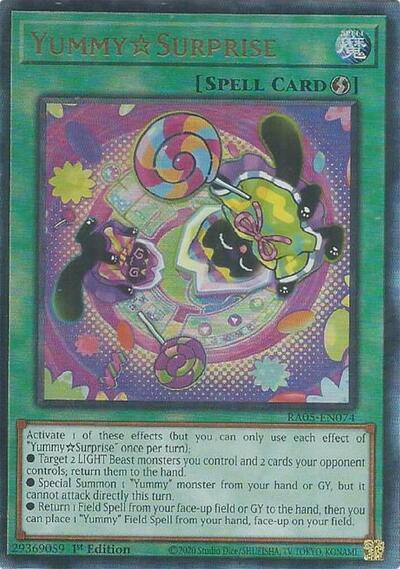 YummySurprise (Ultimate Rare) [RA05-EN074-UmR]