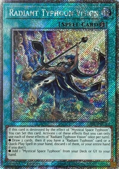 Radiant Typhoon Vision (Platinum Secret Rare) [RA05-EN075-PlSR]