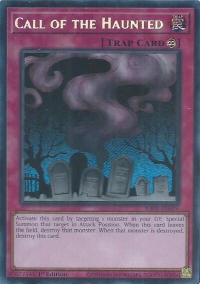 Call of the Haunted (Secret Rare) [RA05-EN076-SeR]