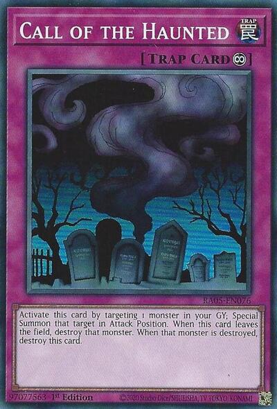 Call of the Haunted (Super Rare) [RA05-EN076-SuR]