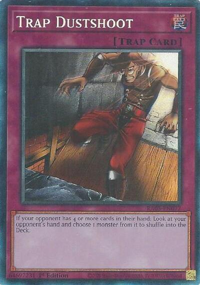 Trap Dustshoot (Collector's Rare) [RA05-EN077-CR]