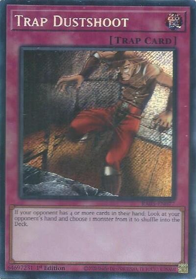 Trap Dustshoot (Secret Rare) [RA05-EN077-SeR]
