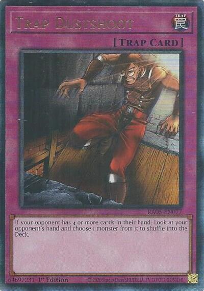 Trap Dustshoot (Ultimate Rare) [RA05-EN077-UmR]