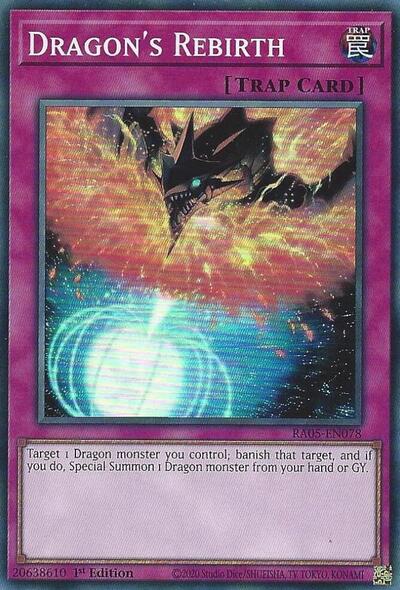 Dragon's Rebirth (Super Rare) [RA05-EN078-SuR]