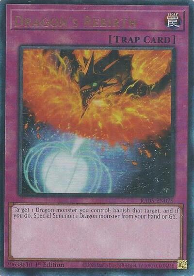 Dragon's Rebirth (Ultimate Rare) [RA05-EN078-UmR]