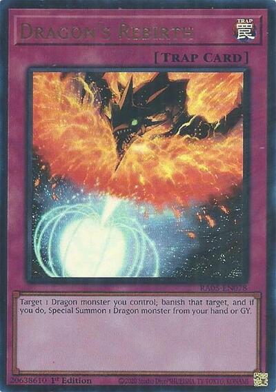 Dragon's Rebirth (Ultra Rare) [RA05-EN078-UR]
