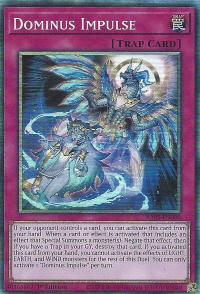Dominus Impulse (Collector's Rare) [RA05-EN080-CR]