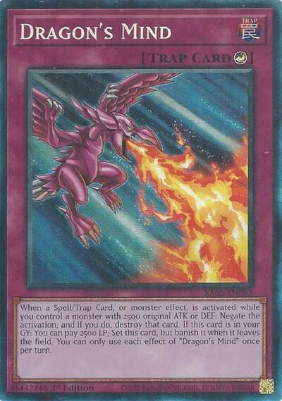 Dragon's Mind (Collector's Rare) [RA05-EN082-CR]