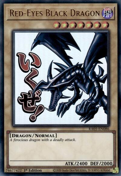 Red-Eyes Black Dragon (Ultra Rare) [RA05-EN086-UR]