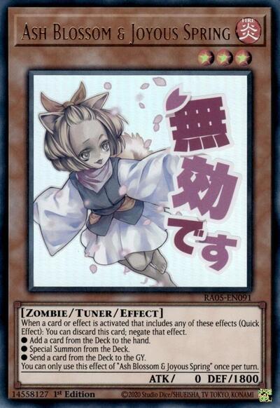 Ash Blossom & Joyous Spring (Ultra Rare) [RA05-EN091-UR]