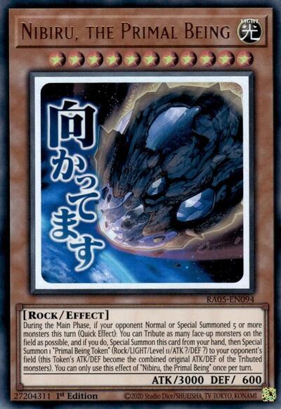 Nibiru, the Primal Being (Ultra Rare) [RA05-EN094-UR]
