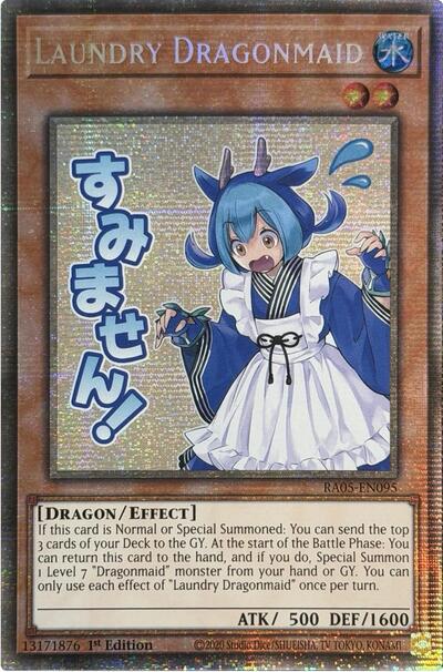 Laundry Dragonmaid (Starlight Rare) [RA05-EN095-StR]