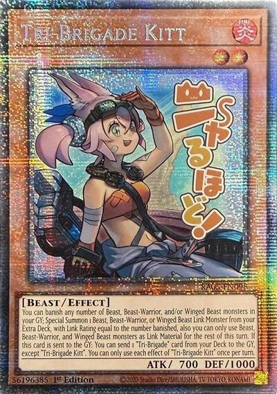 Tri-Brigade Kitt (Starlight Rare) [RA05-EN098-StR]