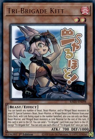 Tri-Brigade Kitt (Ultra Rare) [RA05-EN098-UR]