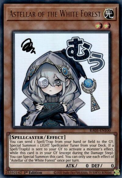 Astellar of the White Forest (Ultra Rare) [RA05-EN100-UR]