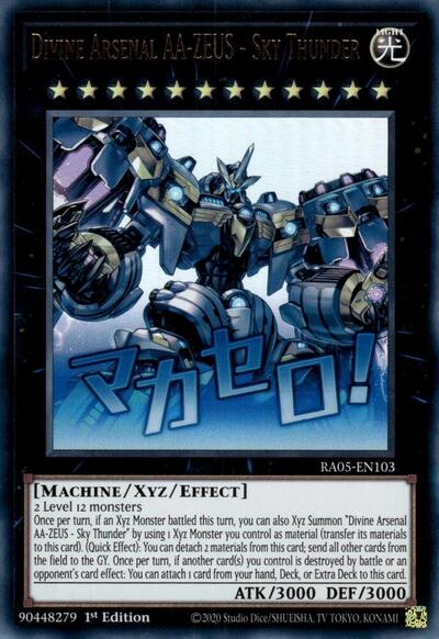 Divine Arsenal AA-ZEUS - Sky Thunder (Ultra Rare) [RA05-EN103-UR]