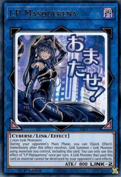 I:P Masquerena (Ultra Rare) [RA05-EN105-UR]