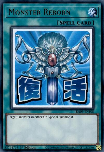 Monster Reborn (Ultra Rare) [RA05-EN108-UR]