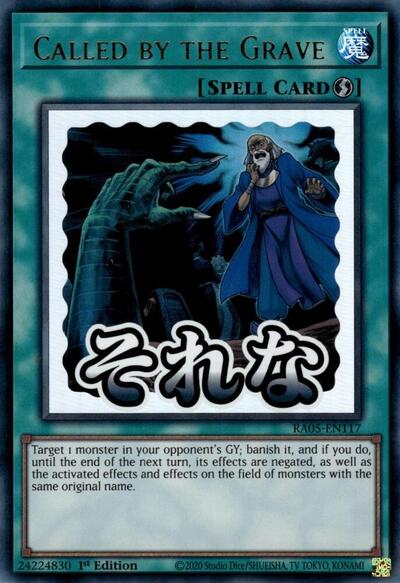 Called by the Grave (Ultra Rare) [RA05-EN117-UR]