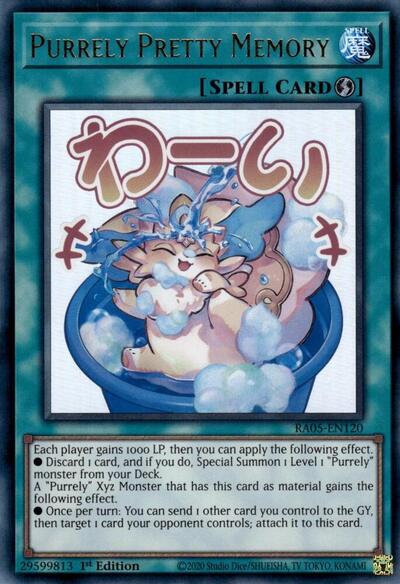 Purrely Pretty Memory (Ultra Rare) [RA05-EN120-UR]