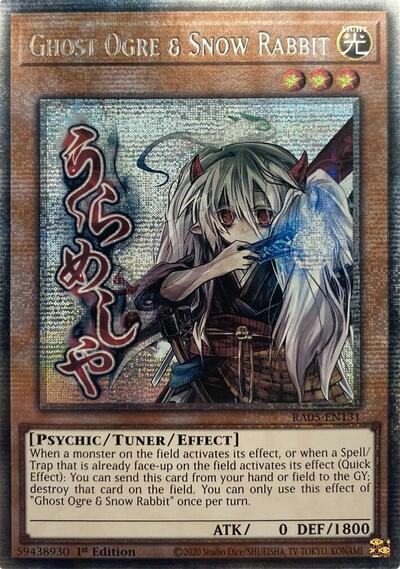 Ghost Ogre & Snow Rabbit (Starlight Rare) [RA05-EN131-StR]