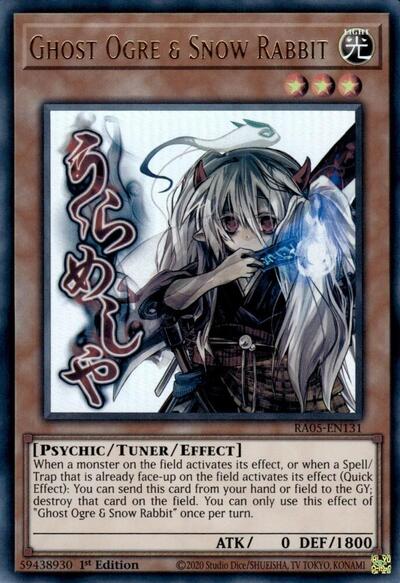 Ghost Ogre & Snow Rabbit (Ultra Rare) [RA05-EN131-UR]