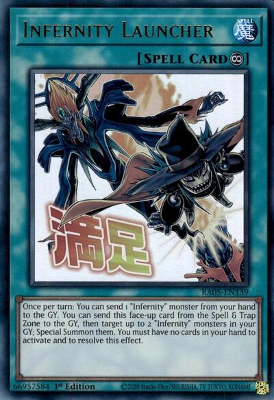 Infernity Launcher (Ultra Rare) [RA05-EN139-UR]