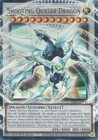 Shooting Quasar Dragon (Ultra Rare) [RA05-EN143-UR]