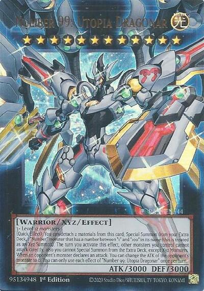 Number 99: Utopia Dragonar (Ultra Rare) [RA05-EN144-UR]