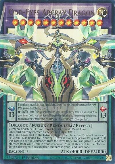 Odd-Eyes Arcray Dragon (Ultra Rare) [RA05-EN145-UR]
