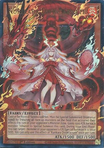 Kurikara Divincarnate (Ultra Rare) [RA05-EN147-UR]
