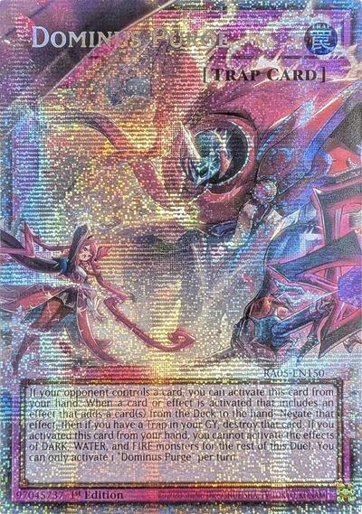 Dominus Purge (Starlight Rare) (Extended Art) [RA05-EN150-StR-EXT]