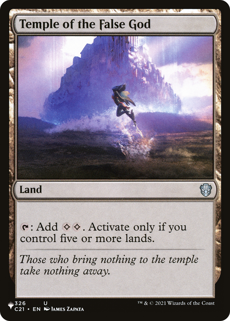 Temple of the False God [PLST-C21-326]