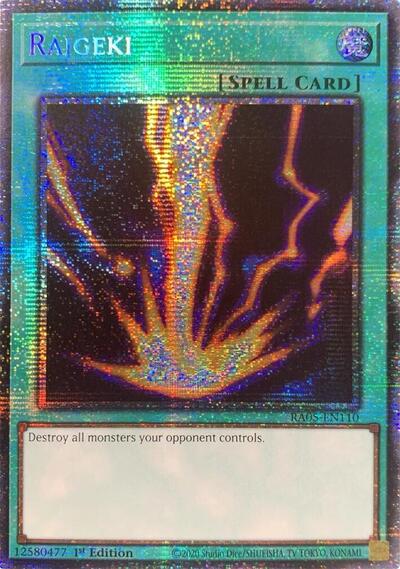 Raigeki (Starlight Rare) [RA05-EN110-StR]