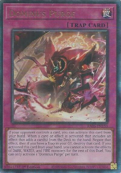 Dominus Purge (Ultimate Rare) [RA05-EN150-UmR]