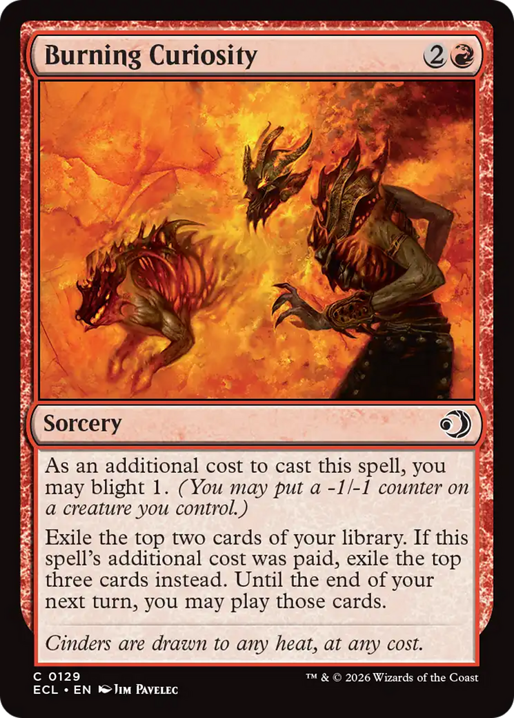 Burning Curiosity [ECL-129]