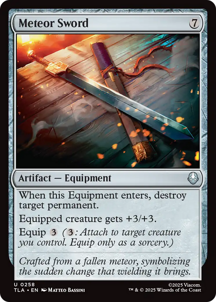 Meteor Sword [TLA-258]