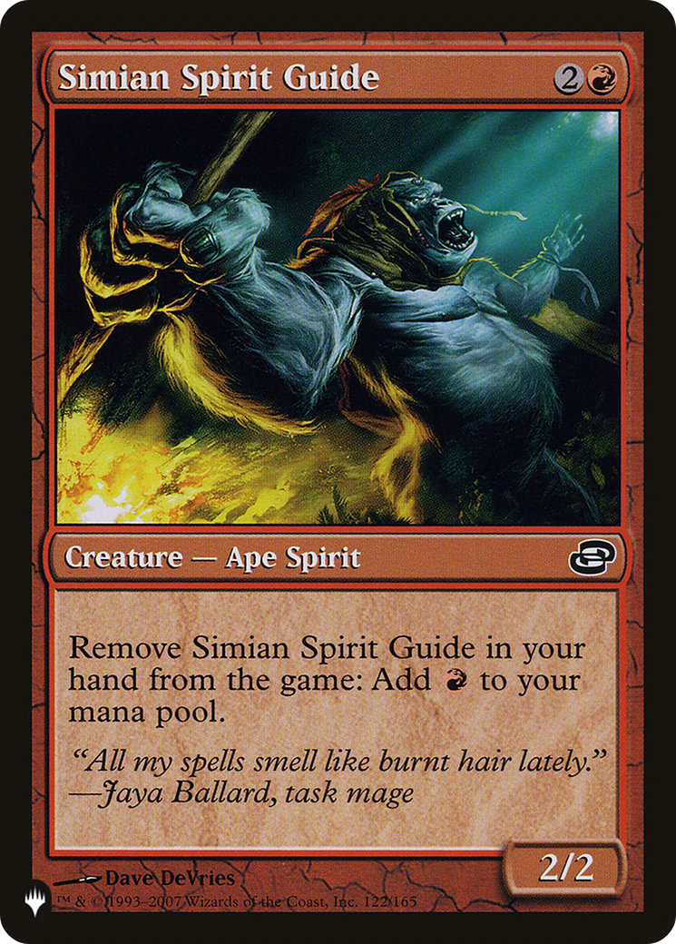 Simian Spirit Guide [PLST-PLC-122]