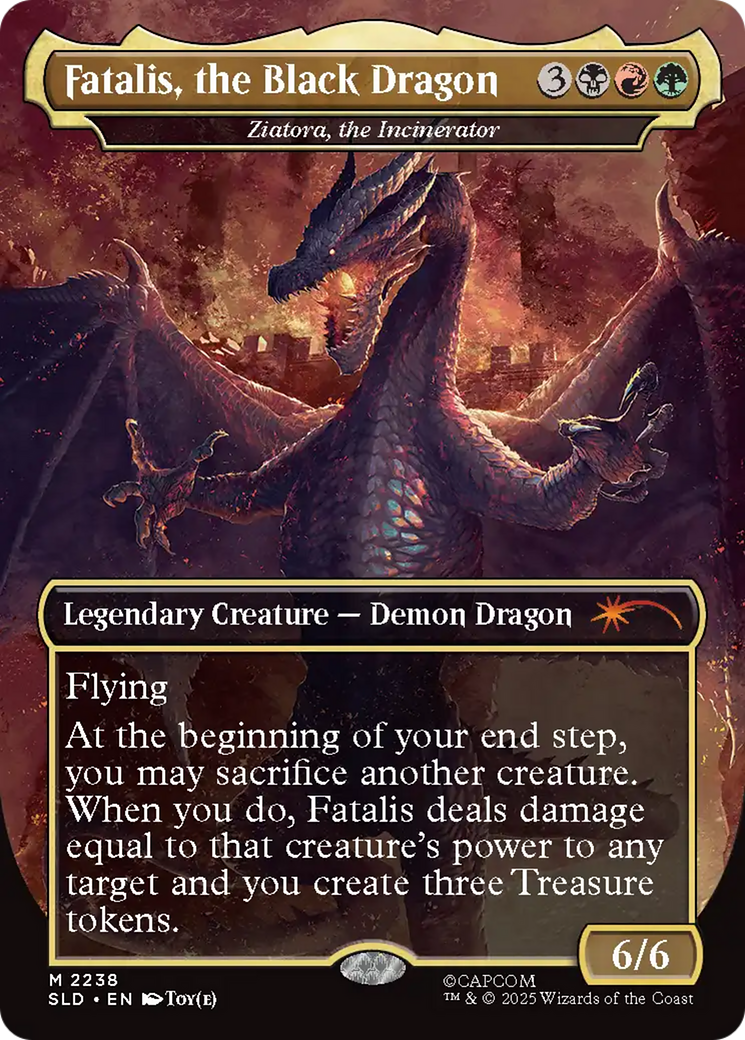 Ziatora, the Incinerator - Borderless - Full Art [SLD-2238]